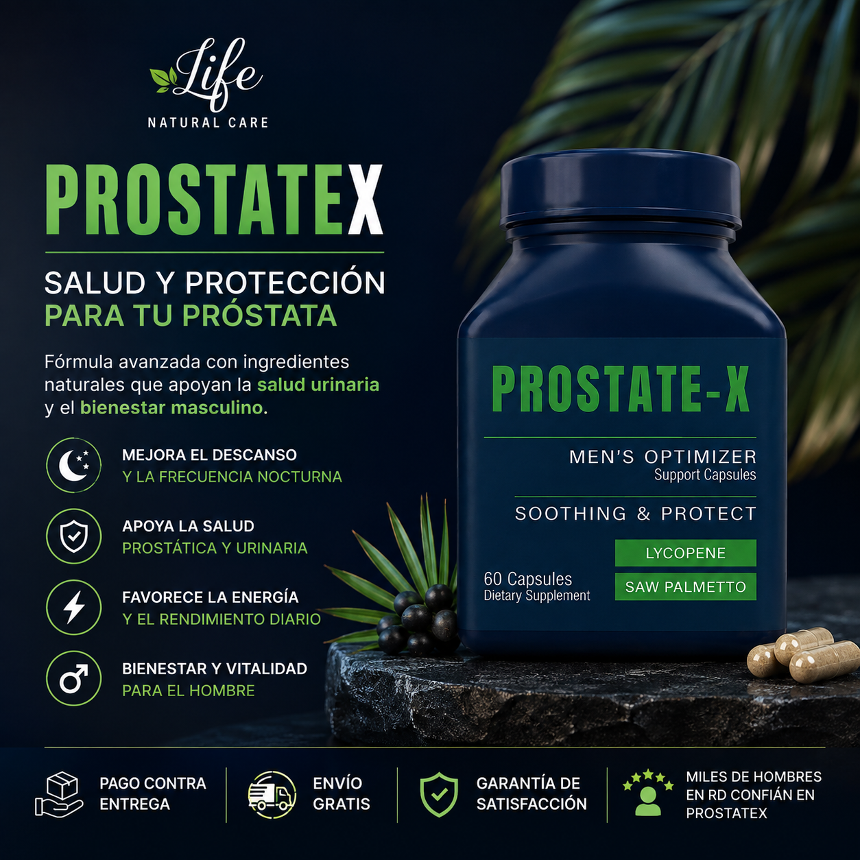 PROSTATE-X | 60 Cápsulas